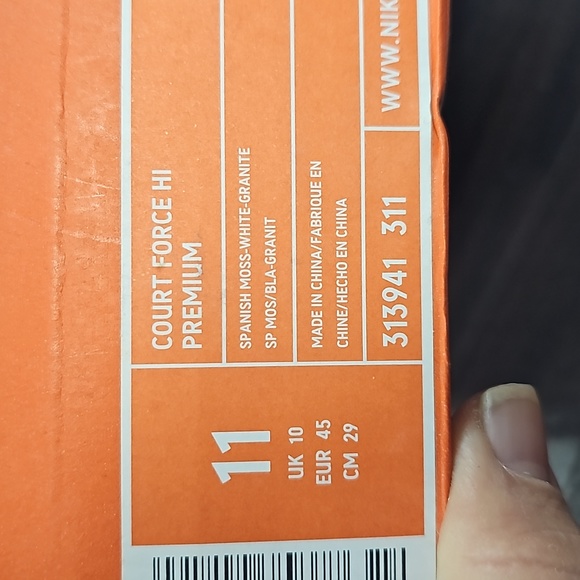 Nike Court force hi premium - Picture 6 of 6